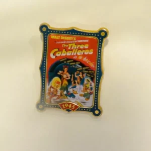 Disney 12 Months of Magic  Movie Poster Three Caballeros Pin