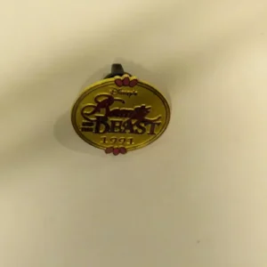Disney WDW Beauty & The Beast Marquee Cast Lanyard Pin