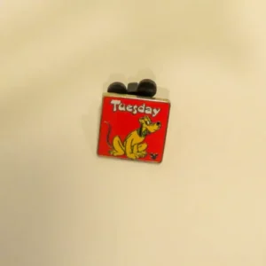 Disney   2013 Hidden Mickey   Days of the Week Pluto  Tuesday Pin