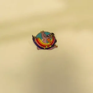 Disney Cast Lanyard 4 Figment Rainbow 4 Pin