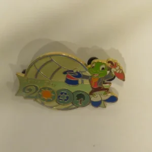 Disney WDW Jiminy Cricket Hat Off Earth Day 2000 Pin