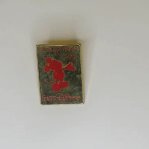 Disney Euro Disney RendezVous 92 Red Mickey Mouse Pin
