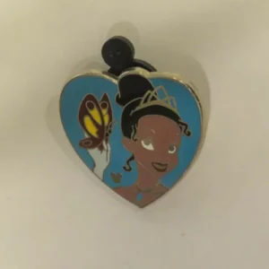 Disney DLR/WDW  2010 Hidden Mickey   Princess Hearts Tiana Pin