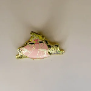 Disney Princess Aurora with Dragon Pin
