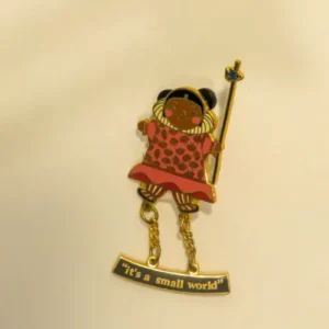 Disney Small World Eskimo Girl Dangle Pin