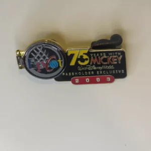 Disney   Mickey Mouse 75 Years With Mickey Passholder Exclusive Pin