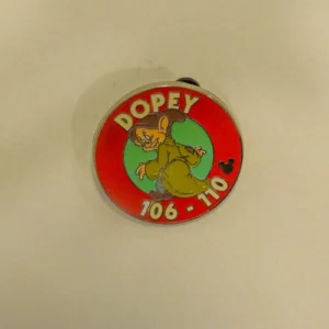 Disney   Dopey  Magic Kingdom Parking Sign  Cast Lanyard  #3 Pin