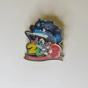 Disney DCL  2008 Logo Pin  Stitch Pin