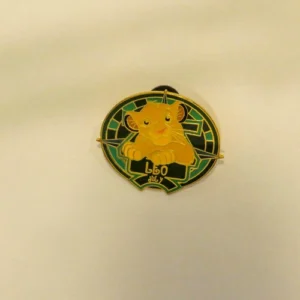 Disney   Simba  Leo  Zodiac POM   July 2001 Pin