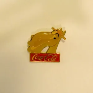 Disney Cryil Cast 15th Anniversary CocaCola Framed Pin
