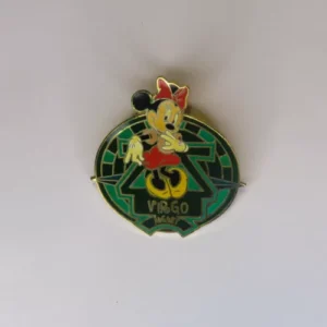 Disney   Minnie Mouse  Virgo  Zodiac POM   August 2001 Pin