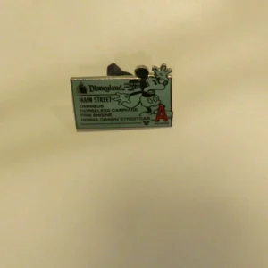 Disney Disneyland A Ticket Mickey Mouse Hidden Mickey Pin