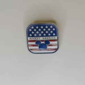 Disney Mickey America Flag Pin