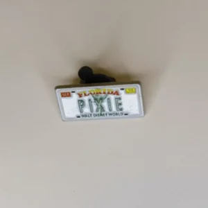 Disney   Pixie License Plate  Cast Lanyard  Pin