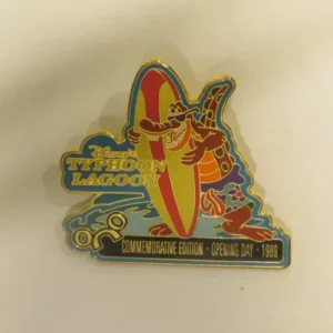Disney WDW Typhoon Lagoon June 2000 Pin of the Month Pin