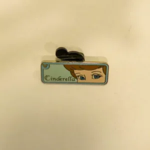 Disney   Hidden Mickey 2007  2  Rear View Mirror   Cinderella Pin
