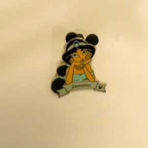 Disney   Jasmine  Hidden Mickey   Princesses  Aladdin Pin
