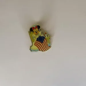 Disney Kodak Patriotic  Minnie Mouse as Betsy Ross Pin