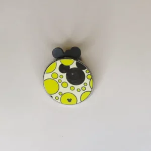 Disney 2010 Hidden Mickey Brights Watches Silver and Yellow Pin