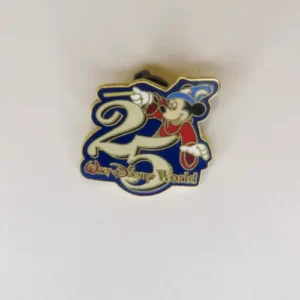 Disney   Sorcerer Mickey  25th Anniversary Pin