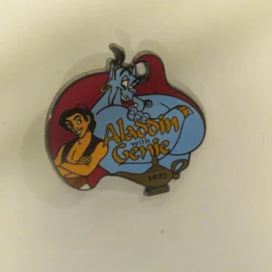Disney DS  Aladdin with Genie 1992  100 Years of Dreams #63 Pin