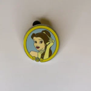 Disney   Belle  Princess Portraits  Cast Lanyard  #3 Pin