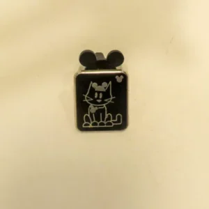Disney   Hidden Mickey Pin  III  Cat With Mouse Ears Pin