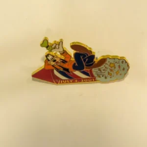 Disney Goofy July 4th Fire Work Pin