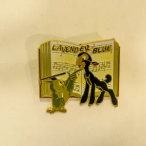 Disney Lavender Blue Lamb Owl Pin