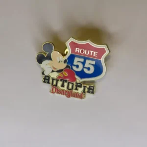 Disney Disneyland 2001 Mickey Route 55 Autopia Pin Pin