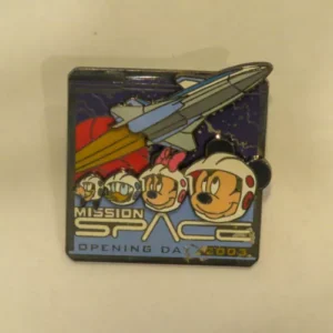 Disney Mission Space Epcot Opening Day Astronaut Fab 4 Pin