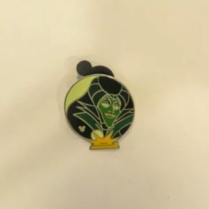 Disney Maleficent Crystal Ball Hidden Mickey Villain Pin