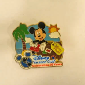 Disney DVC Vacation Club Mickey 20 Years Celebrating Pin