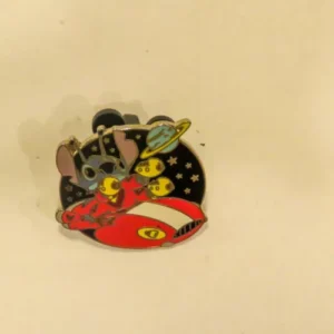Disney Stitch Big Red Battleship Alien Hidden Mickey Pin