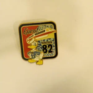 Disney Epcot Monorail 1982 Donald Duck Pin