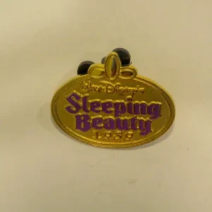 Disney Sleeping Beauty Cast Lanyard Movie Title Pin