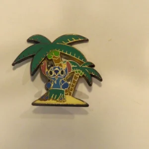 Disney Lilo and Stitch Palm Trees Beach Fantasy Pin