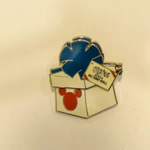 Disney Surprise Greetings Christmas Tinker Bell Present Pin