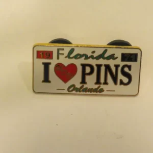 Disney Florida, I Love Pins Orlando Fantasy Pin