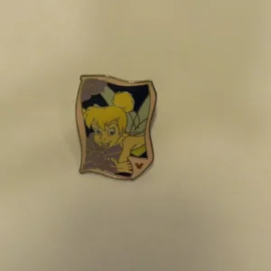 Disney Tinker Bell Pink Frame Pin
