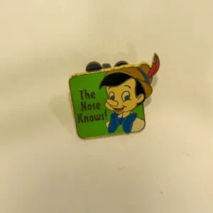 Disney The Nose Knows Pinocchio Cast Lanyard Pin
