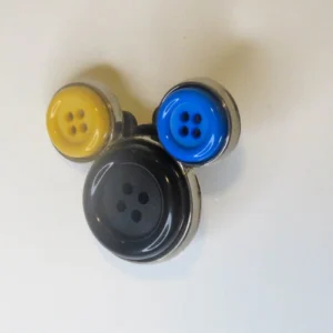 Disney Button Mickey Head Pin