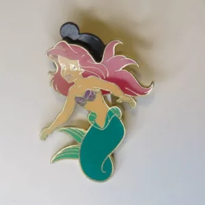 Disney WDW Character Pin Card 2005 Ariel Pin
