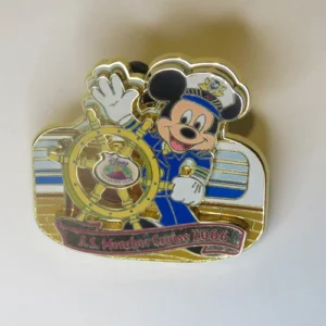Disney DVC Cruise Captain Mickey Mouse Wheel Ship Pin