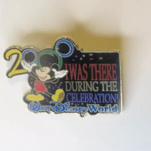 Disney I was There 2000 Millenium Pin