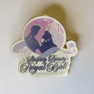 Disney Sleeping Beauty Royal Ball Logo Disneyland Princess Pin