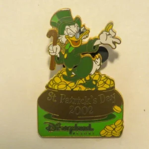 Disney St. Patrick’s Day 2002 Scrooge Mcduck Pot of Gold Pin