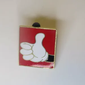 Disney  Mickey Mouse  White Glove  Thumbs Up Pin