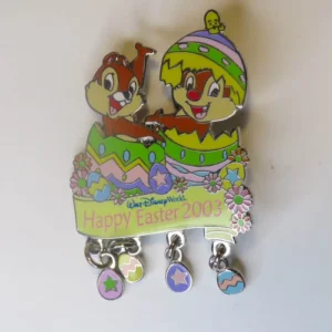 Disney  WDW  Chip & Dale  Happy Easter 2003 Pin