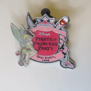 Disney WDW Pirate & Princess Party 2008 Tinker Bell Pin
